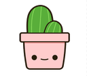 happy_cute_cactus Discord emoji