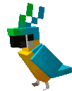 qbcyan_dancing_parrot Discord Emoji