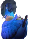 bluinhat Discord emoji