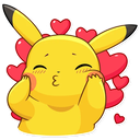 pikachu_love Discord emoji
