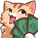 Cat Money Discord Emoji