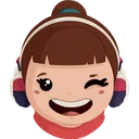 LofiGirlWink Discord Emoji