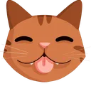 Cat Tongue cattongue Discord Emoji