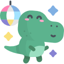 dino_party Discord emoji