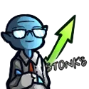 NPCGoblinTinkererStonks Discord Emoji