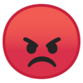 pouting Discord emoji