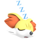 FennekinSleeping