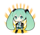 mikushining Discord Emoji