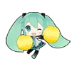 mikucheering Discord Emoji
