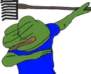 Dab Pepe Discord Emoji