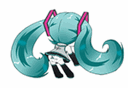 MikuHairSpin Discord Emoji
