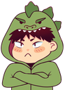 HVCiwagodzilla Discord emoji