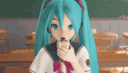 Miku Singing Discord Emoji