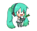 Happy Miku Discord Emoji