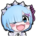 ChaosRemFace Discord Emoji