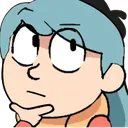 MG_HildaThinking Discord Emoji