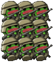 GifPepeWalkArmyMarch Discord emoji