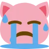 Sad Pig Discord Emoji