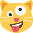 Goofy Cat Discord Emoji
