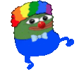 pepe_clown_dance Discord Emoji