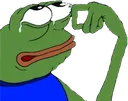 Pepetearwipe Discord Emoji