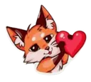 Fox Love foxlove Discord Emoji