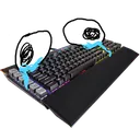 CryingKeyboard Discord Emoji
