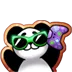 BronzePandaControllerBadge72P