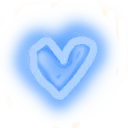 vxkHeartBlue Discord Emoji