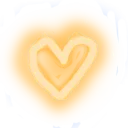 vxkHeartOrange Discord Emoji