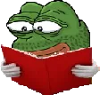 Pepe Read peperead Discord Emoji