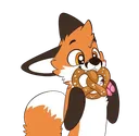 FoxNom Discord Emoji