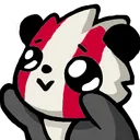 PE_PandaRedStripe Discord Emoji