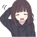 Menhera Ehehe Discord Emoji