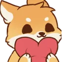 Foxheart foxHeart Discord Emoji