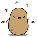 Dancing Potato Discord Emoji