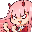 Zero Two zerotwo Discord Emoji
