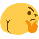 thinkbutt Discord emoji