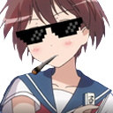 SakiDealWithIt Discord emoji