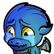 CryingDrag Discord Emoji