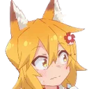 Surprised_Senko Discord Emoji