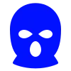 FendiSymMaskBlue Discord Emoji