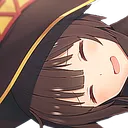 KonosubaMeguminTired Discord Emoji