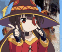 Konosuba Megumin Finger Spin Discord Emoji