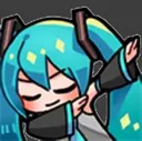 Miku Dab Discord Emoji
