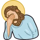jesus_face_palm Discord Emoji