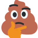 poop_think Discord Emoji