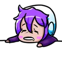 TiredLilyNobg Discord Emoji