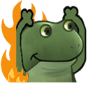 FrogeFire Discord emoji