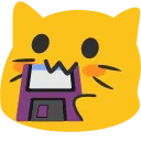 meow_floppy Discord Emoji